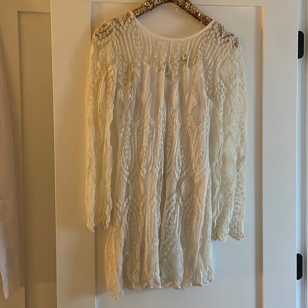 Ecoté (Urban Outfitters) Sheer Lace Dress | Size M